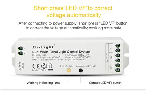 Intelligentem Led Steuerung Dual White Panel Light Control System Ls