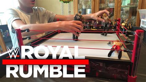 Wwe Action Figure Royal Rumble Youtube