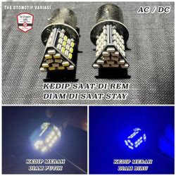 Jual Lampu Stop Rem Segitiga Mata Led Nyala Warna Ac Dc Universal