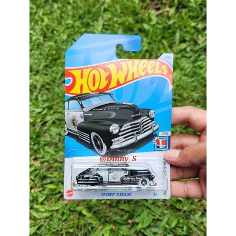 Jual Hot Wheels Chevy Fleetline Treasure Hunt Reguler Hitam Original Shopee Indonesia