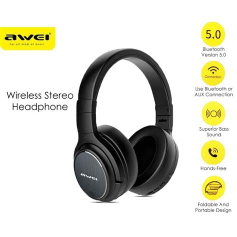 Hoco Esd Wireless Bluetooth Headphones Dark Grey Color Top Band Width