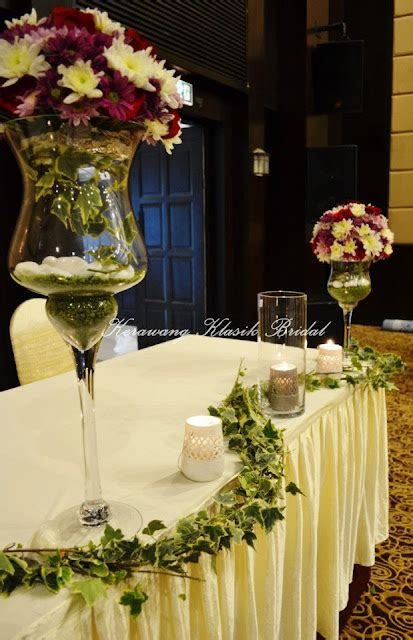 Kerawang Klasik: Dekorasi Meja Pengantin dan Hiasan Dewan untuk Majlis