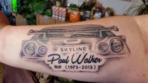 Tattoo Paul Walker Rip Rip Tattoo Rip Tattoos For Men Paul Walker