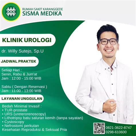 Klinik Urologi Mulai April Sudah Bisa Melayani Pasien Bpjs