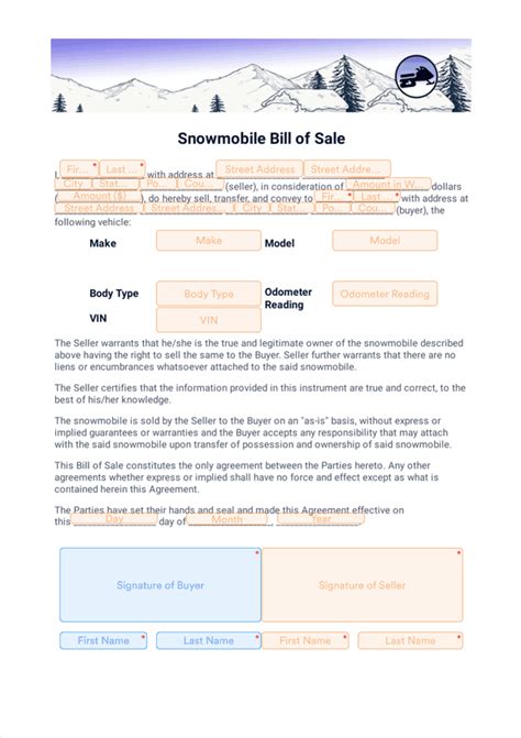 Rv Bill Of Sale Sign Templates Jotform Hot Sex Picture