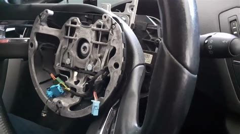 Citroen C Picasso Steering Wheel Removal Youtube