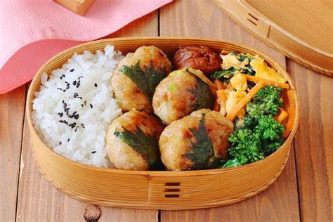 フライパン1つ！簡単「梅と大葉の鶏つくね」「菜の花卵炒め」2品弁当 朝時間jp