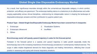 Global Single Use Disposable Endoscopy Market Ppt