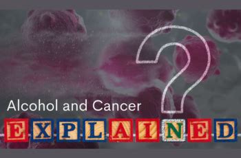 ALCOHOL AND CANCER EXPLAINED | Mouth Cancer Foundation
