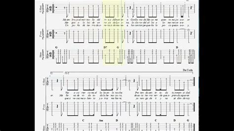 Viento Del Norte Tablatura Para Guitarra YouTube