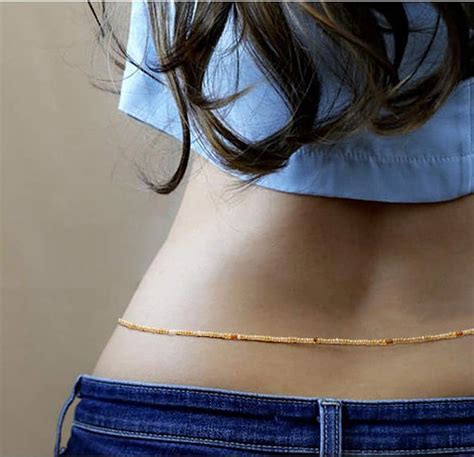Amazon Waist Beads Body Chain African Waist Bead Chains Belly Chain Bikini Jewelry For