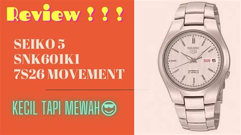 Review Jam Tangan Seiko 5 SNK601K1 Si Mungil Yang Kokoh YouTube