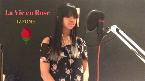 La Vie En Rose Izone English Cover Youtube