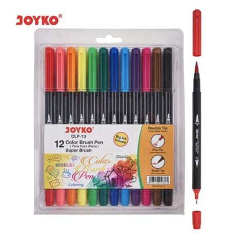 Jual Spidol Color Brush Pen Joyko Clp Warna Di Seller Dyota