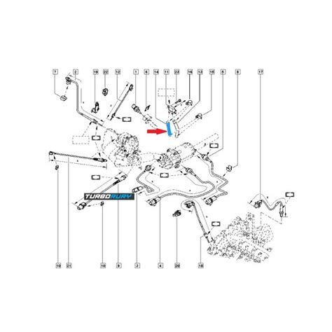 Furtun Pentru Senzorul De Presiune Turborury Dacia Renault Mercedes