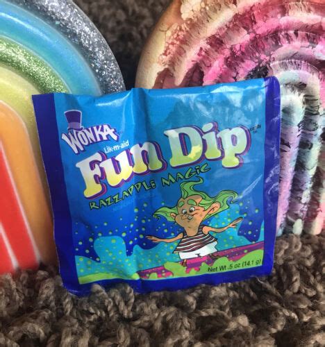 Vintage Wonka Likmaid Fun Dip Razzapple Magic Candy Pack Likastix