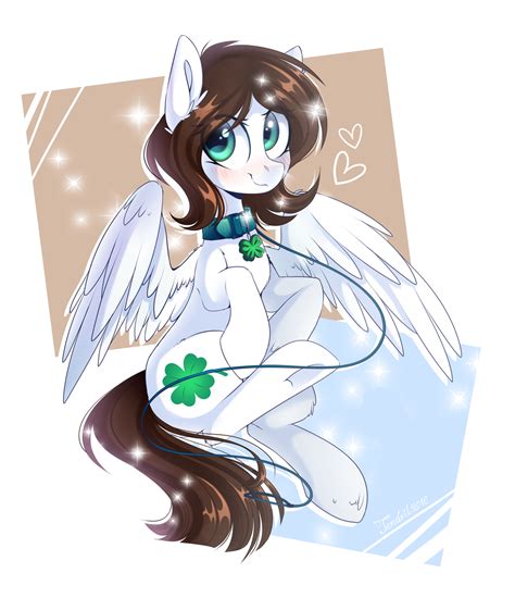 1289495 Safe Artist Ten Dril Oc Oc Only Pegasus Pony Collar