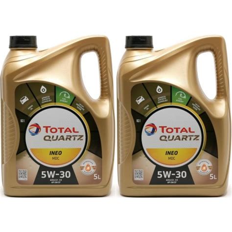 Total Quartz INEO MDC 5W 30 Motoröl 2x 5 10 Liter Motoröl günstig