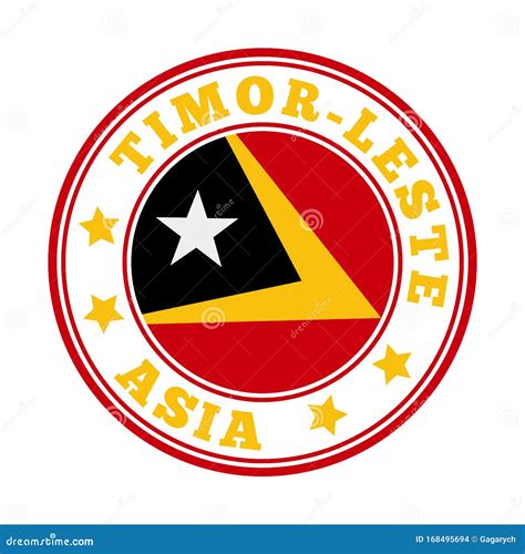 Timor Leste Sign Stock Vector Illustration Of Arrival 168495694