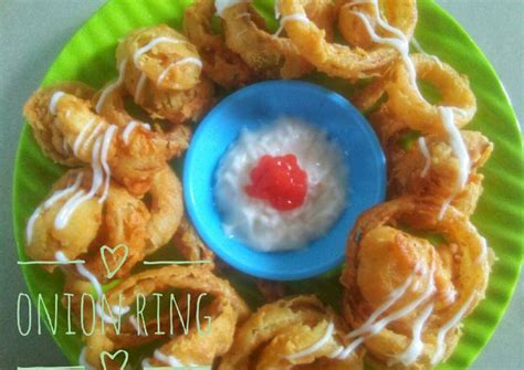 Bagaimana Membuat Onion Ring Crispy Sempurna Resep Us