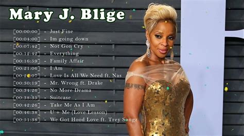 Mary J Blige Greatest Hits 2023 Top 100 Songs Of The Weeks 2023 Best Playlist Full Album