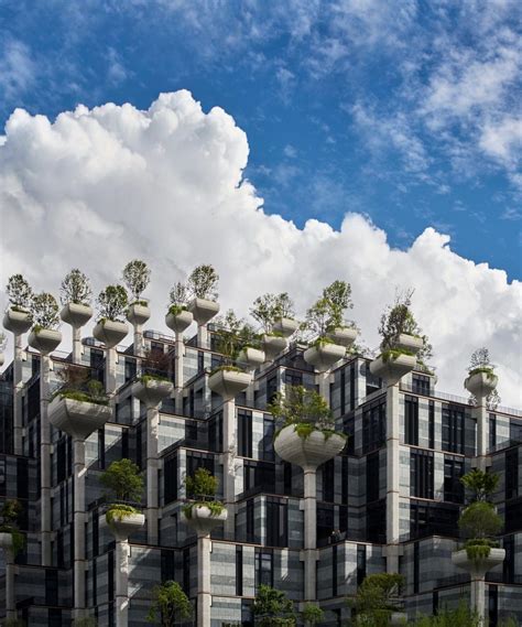 1000 Trees In Shanghai By Heatherwick Studio Nears Completion De51gn