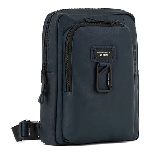 PIQUADRO Umhängetasche Harper Crossbody Bag Blu | modeherz