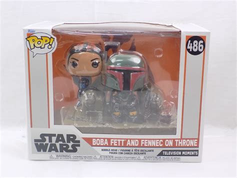 Brand New Funko Pop Boba Fett And Fennec On Throne Star Wars Vinyl