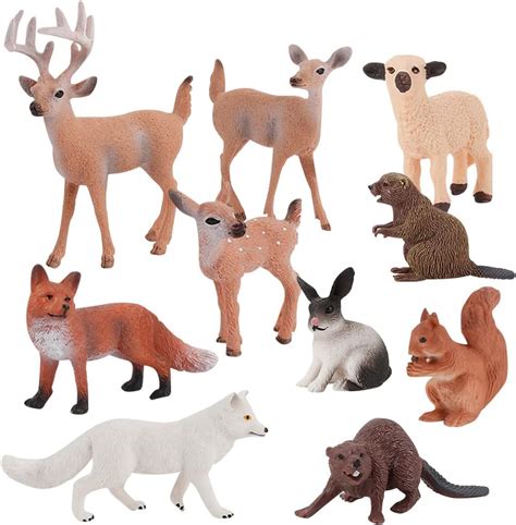 Lotvic St Ck Waldtiere Figuren Mini Wald Tiere Figuren