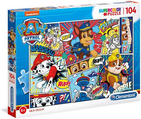 Paw Patrol Supercolor Puzzle Teile Clementoni Puzzle Online Kaufen