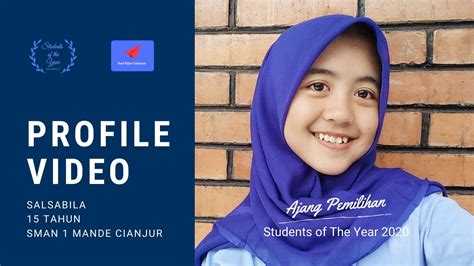 Profile Video Peserta Ajang Pemilihan Students Of The Year 2020