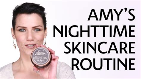 My Skincare Routine Amys Anti Aging Nighttime Routine Sephora Youtube