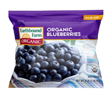 Earthbound Farm Organic Frozen Blueberries Oz Ralphs