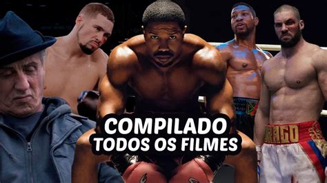 Maratona Creed Uma Saga Rocky O Lutador Melhores Momentos Do Filho