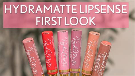 HydraMatte LipSense First Look SeneGence New One Step Lip Color YouTube