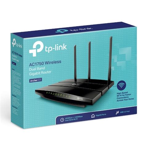 Archer C7 Ac1750 Wireless Dual Band Gigabit Router Tp Link