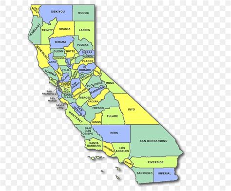 Southern California Counties Map