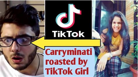 Carryminati Roasted Avneetkaur On Tik Tok Star Carryminati Roasted Tik