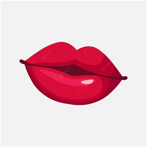 Premium Vector Free Vector Female Red Lips