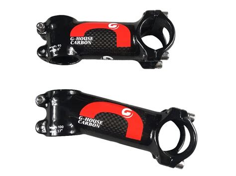 Road Bike Stem 31.8 Angle 6 Angle 17 Carbon Aluminum Bicycle Stem ...