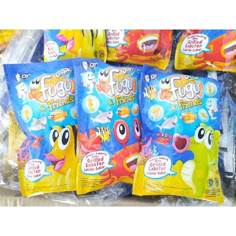 Jual Oops Fugu Crispy Crackers 1 PCS Shopee Indonesia