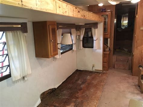 Slide Out Floor Replacement Wall Repair Progress Rv