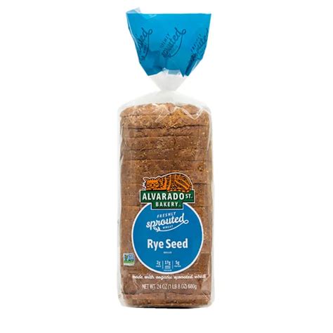 alvarado street bakery organic sprouted rye seed bread  ounce