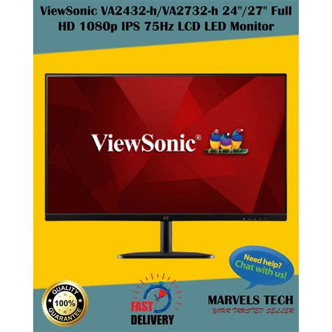 Viewsonic Va H Va H Full Hd P Ips Hz Lcd Led