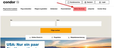 Condor Check In Schnelles Verfahren Mit Schritt F R Schritt Anleitung