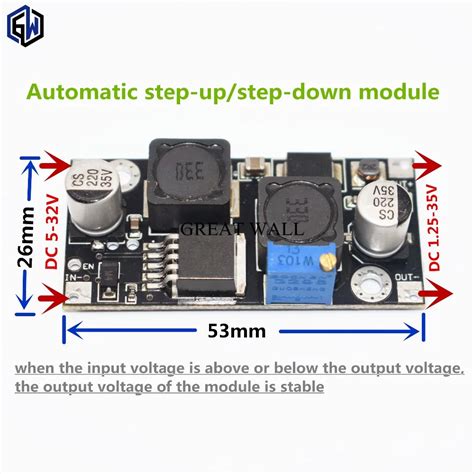 Xl6019 Xl6009 Upgrade Automatic Step Up Step Down Dc Dc Adjustable