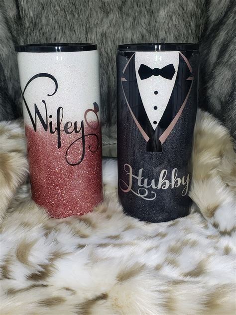 Custom Tumbler Wedding Tumbler Personalized Tuxedo Tumbler Etsy