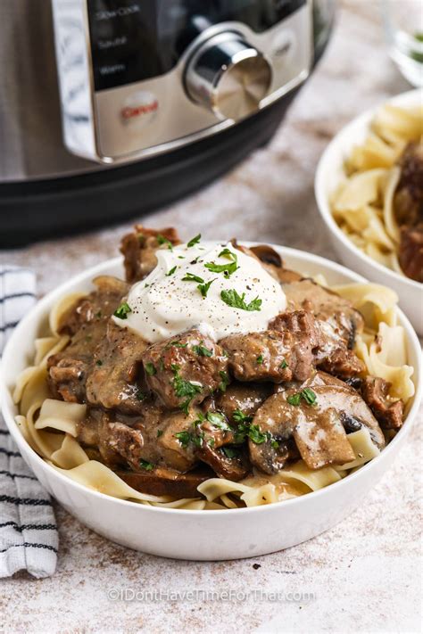 Instant Pot Beef Stroganoff I Don T Have Time For That