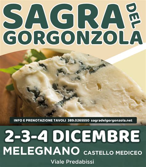 Sagra Del Gorgonzola Con Protagonista Il Formaggio Erborinato Per