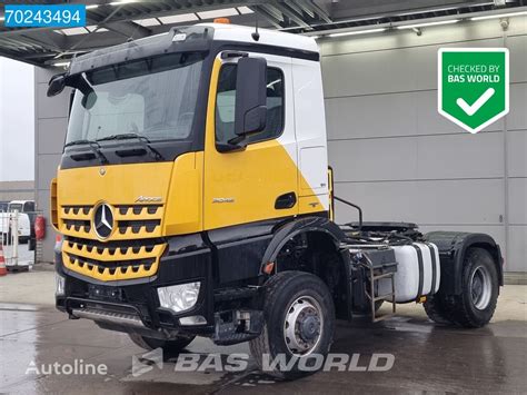 Mercedes Benz Arocs X Steelsuspension X Hydraulik Big Axle